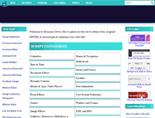 Tablet Screenshot of mail.dynamicdrive.com